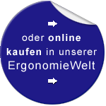 Royalblauer Button zum Onlineshop - ErgonomieWelt