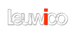 Weiß-rotes Leuwico Logo